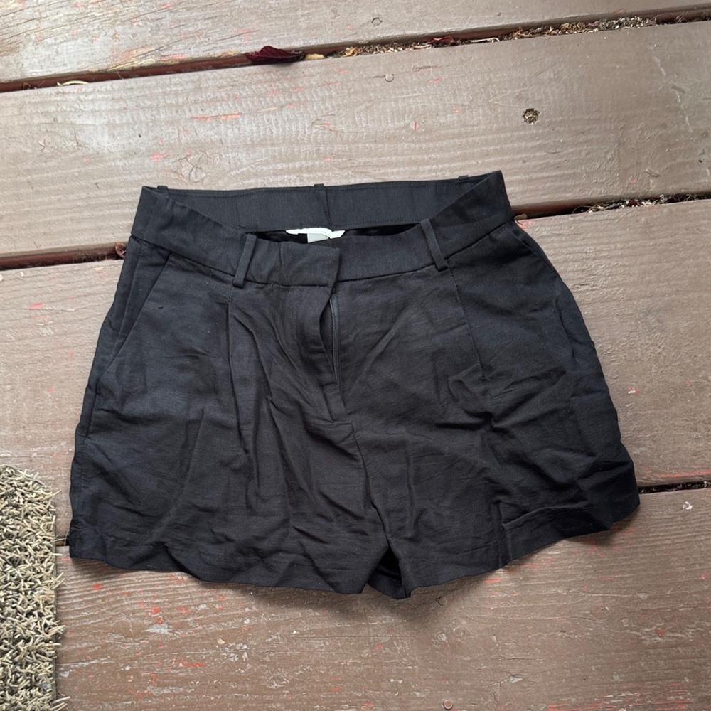 H&M High Waist Black Women's Shorts
